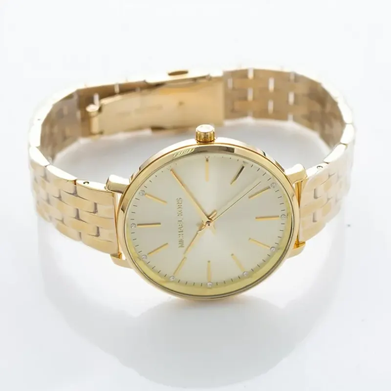 Michael Kors Pyper Quartz Gold-Tone Ladies Watch- MK3898